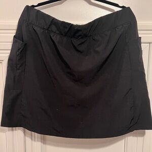 RBX Black Active Skort Size 1X